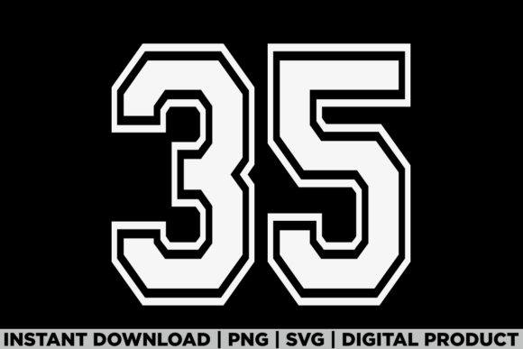 A Graphic Designer's Review of the 35 Birthday Varsity Sports T-Shirt Graphic