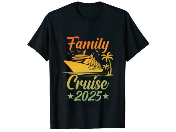A Graphic Designer’s Review of the Family Cruise 2025 Vacation T-Shirt Design