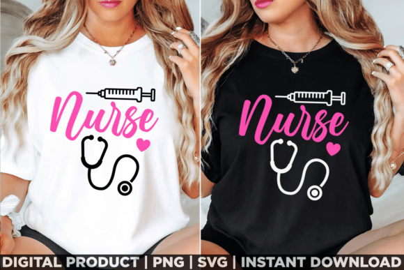 A Nurse Week T-Shirt Design for Commercial Graphics