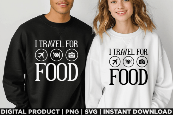 Beyond T-Shirt Graphics: Using I Travel for Food Flight Vacation in Publishing