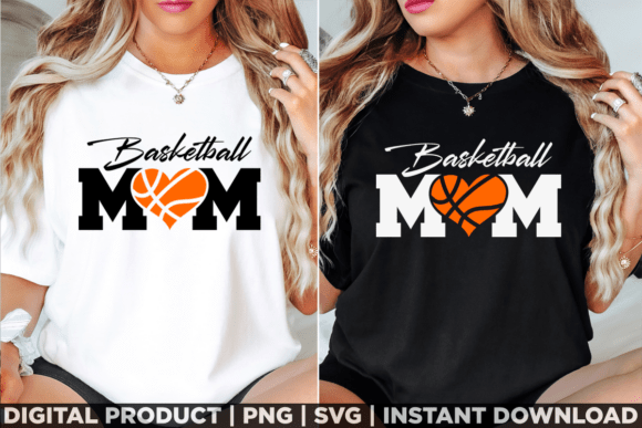 The Basketball Mom Tee: A Graphic Asset for Modern Branding