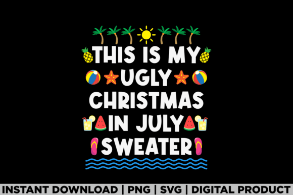 This is My Ugly Christmas Sweater Design for Crafters
